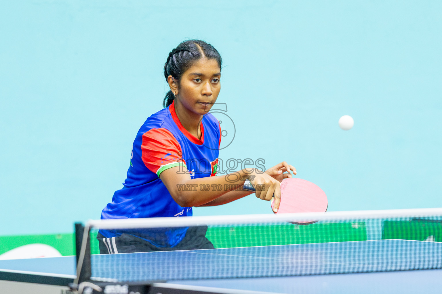 Day 6 of Interschool Table Tennis Tournament 2025 held at Male' TT Hall, Male', Maldives on Tuesday, 20th May 2025.
Photos by: Ismail Thoriq / images.mv