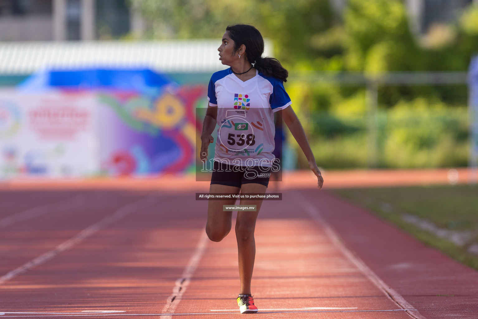 Day two of Inter School Athletics Championship 2023 was held at Hulhumale' Running Track at Hulhumale', Maldives on Sunday, 15th May 2023. Photos: Shuu/ Images.mv