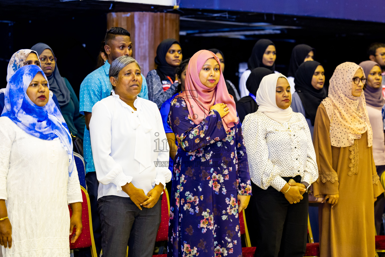 Day 1 of 25th Milo Inter-School Netball Tournament was held in Social Center at Male', Maldives on Thursday, 8th August 2024. Photos: Nausham Waheed / images.mv