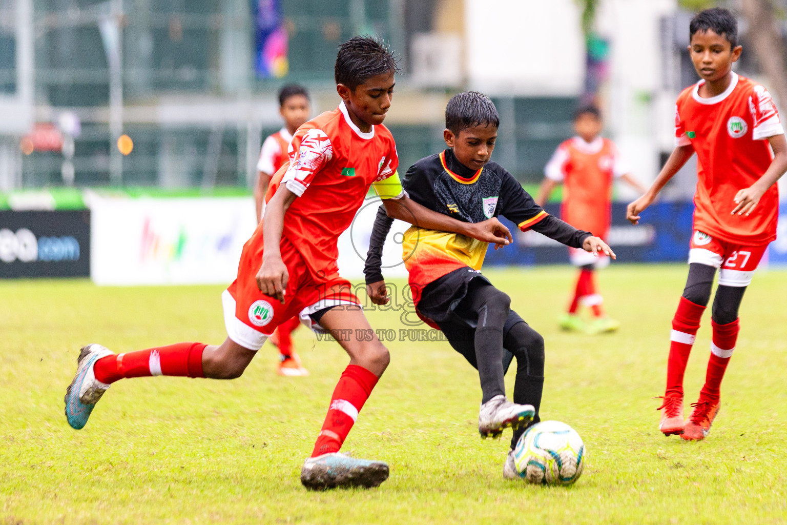 Eagles vs Hurriya in day 6 of Dhivehi Youth League 2024 held at Henveiru Stadium on Saturday 30th November 2024. Photos: Shuu Abdul Sattar/ Images.mv