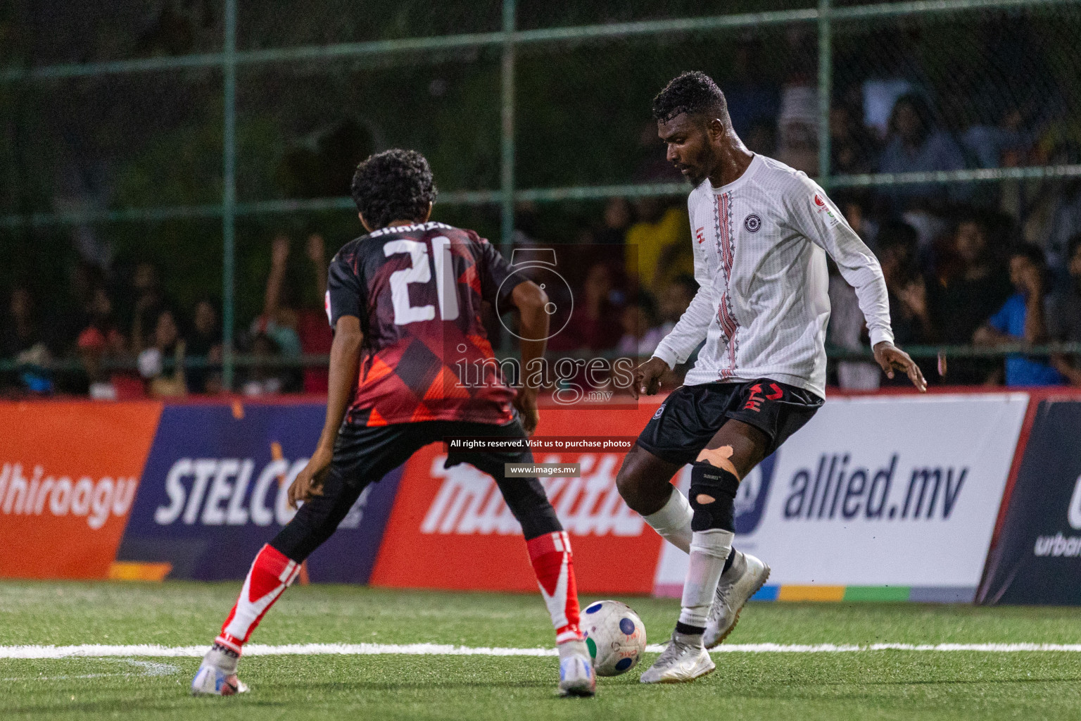 Aasandha vs Prisons RC in Club Maldives Cup 2023 held in Hulhumale, Maldives, on Monday, 17th July 2023 Photos: Nausham Waheed / images.mv