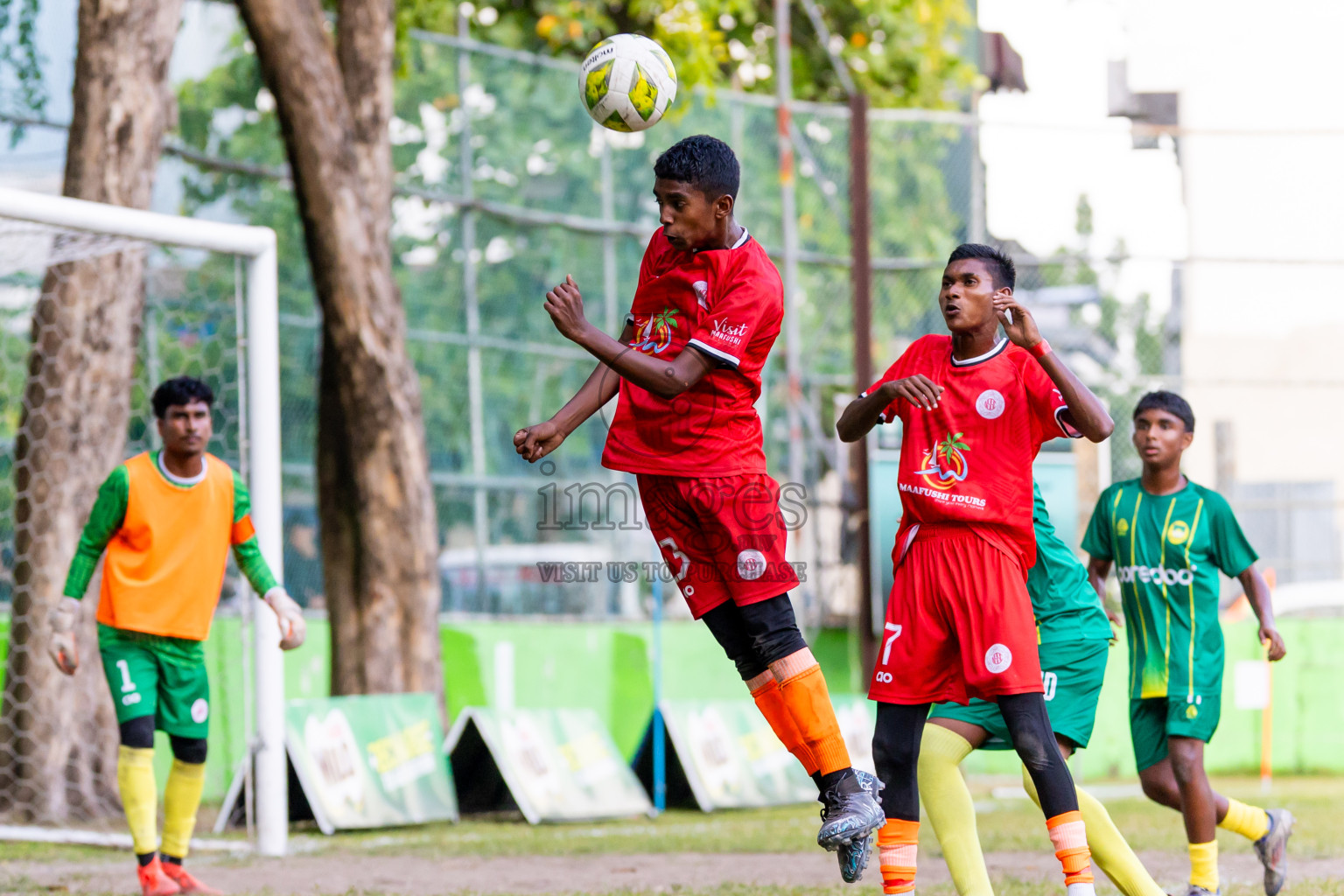 Day 5 of MILO Academy Championship 2025 (U14) was held on Monday, 3rd November 2025 at Henveiru Football Grounds, Male', Maldives . Photos: Nausham Waheed / images.mv