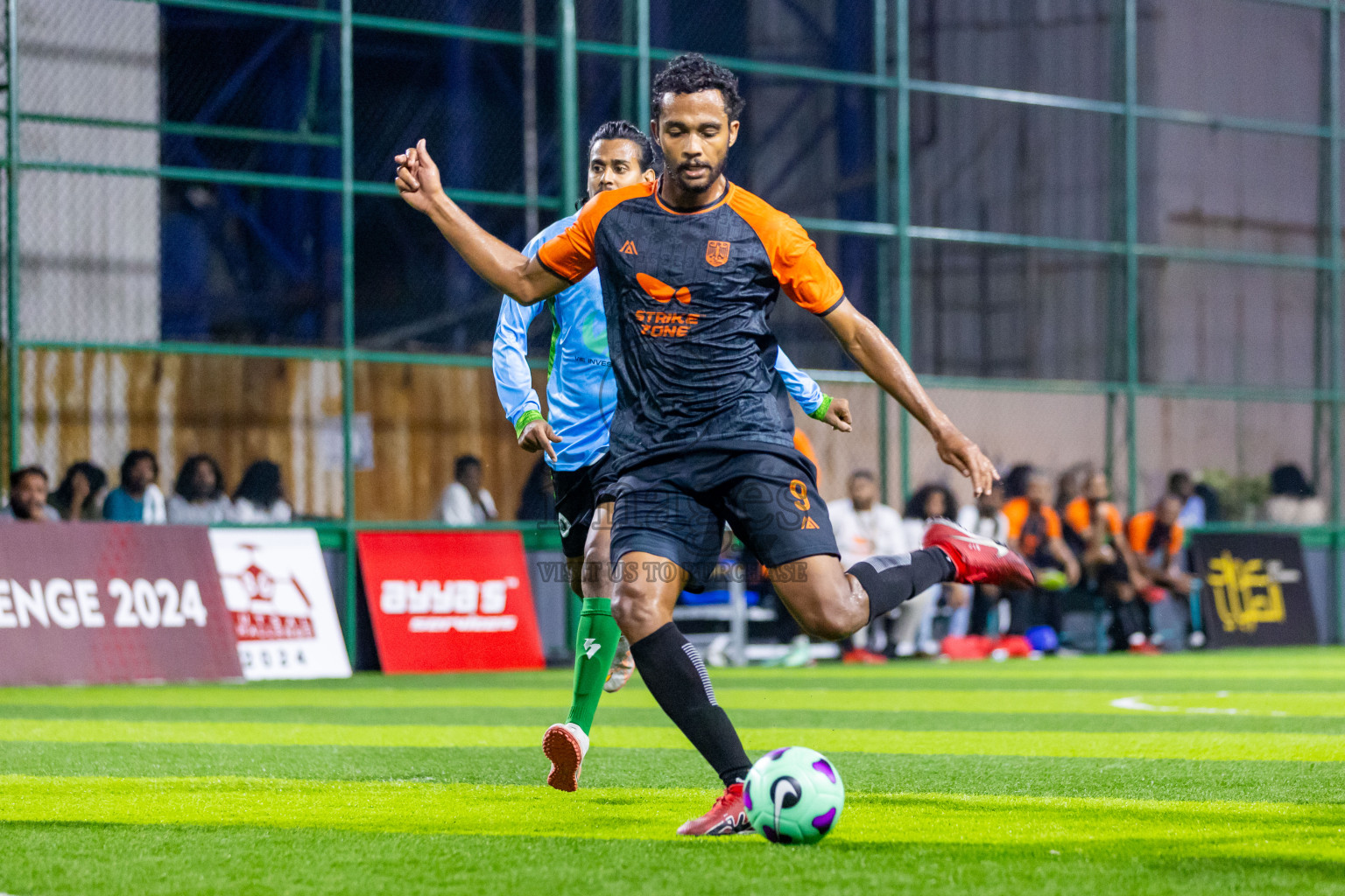 Baakee Sports Club vs FC Calms in Day 1 of BG Futsal Challenge 2024 was held on Thursday, 12th March 2024, in Male', Maldives Photos: Nausham Waheed / images.mv