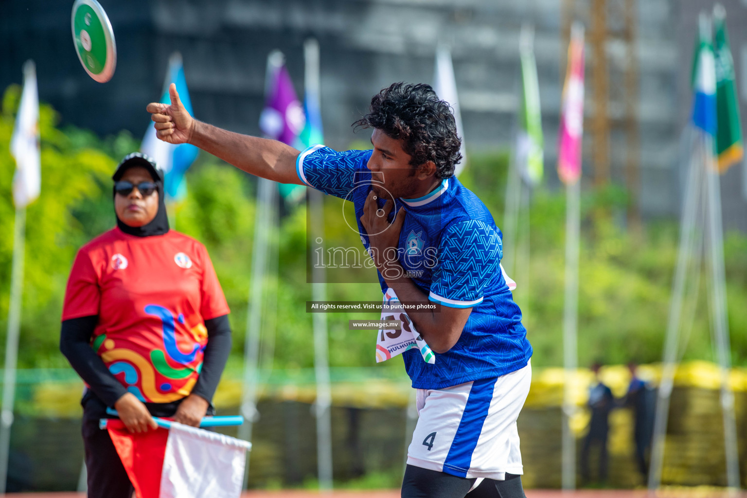 Day two of Inter School Athletics Championship 2023 was held at Hulhumale' Running Track at Hulhumale', Maldives on Sunday, 15th May 2023. Photos: Nausham Waheed / images.mv