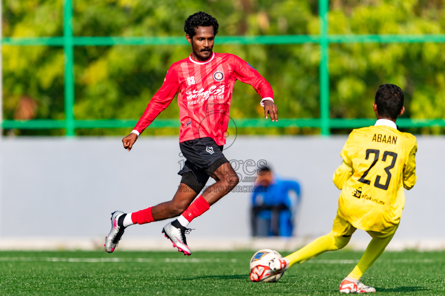 Furious FC vs Chester Academy from Manadhoo Council Cup 2024 in N Manadhoo Maldives on Thursday, 22nd February 2023. Photos: Nausham Waheed / images.mv