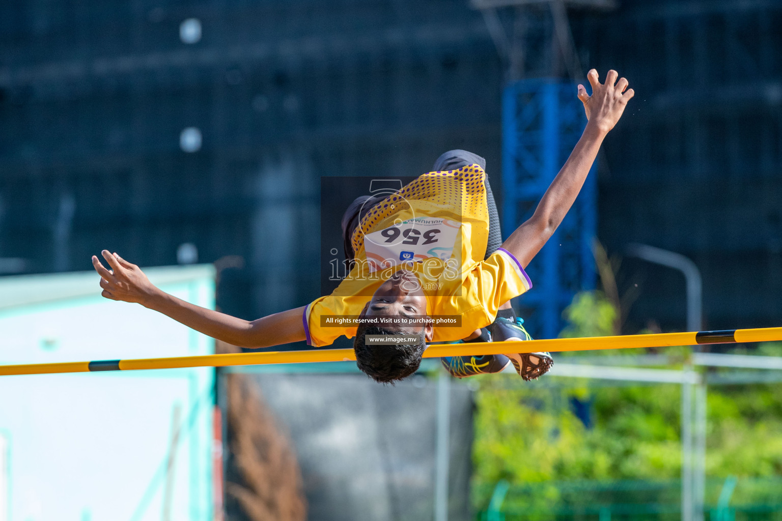 Day two of Inter School Athletics Championship 2023 was held at Hulhumale' Running Track at Hulhumale', Maldives on Sunday, 15th May 2023. Photos: Nausham Waheed / images.mv