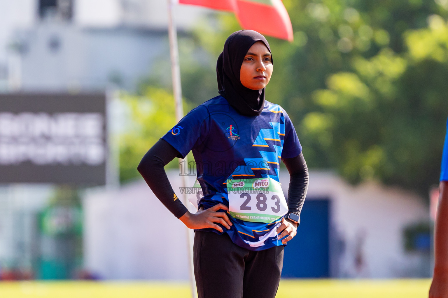 Day 1 of National Athletics Championship 2025 was held at Ekuveni Running Ground in Male', Maldives on Thursday, 14th August 2025. Photos: Nausham Waheed / images.mv