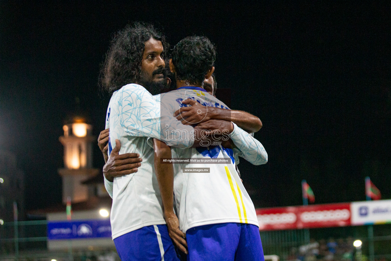 Prison Club vs MACL in the Quarter Finals of Club Maldives 2021 held at Hulhumale;, on 12th December 2021 Photos: Nasam / images.mv