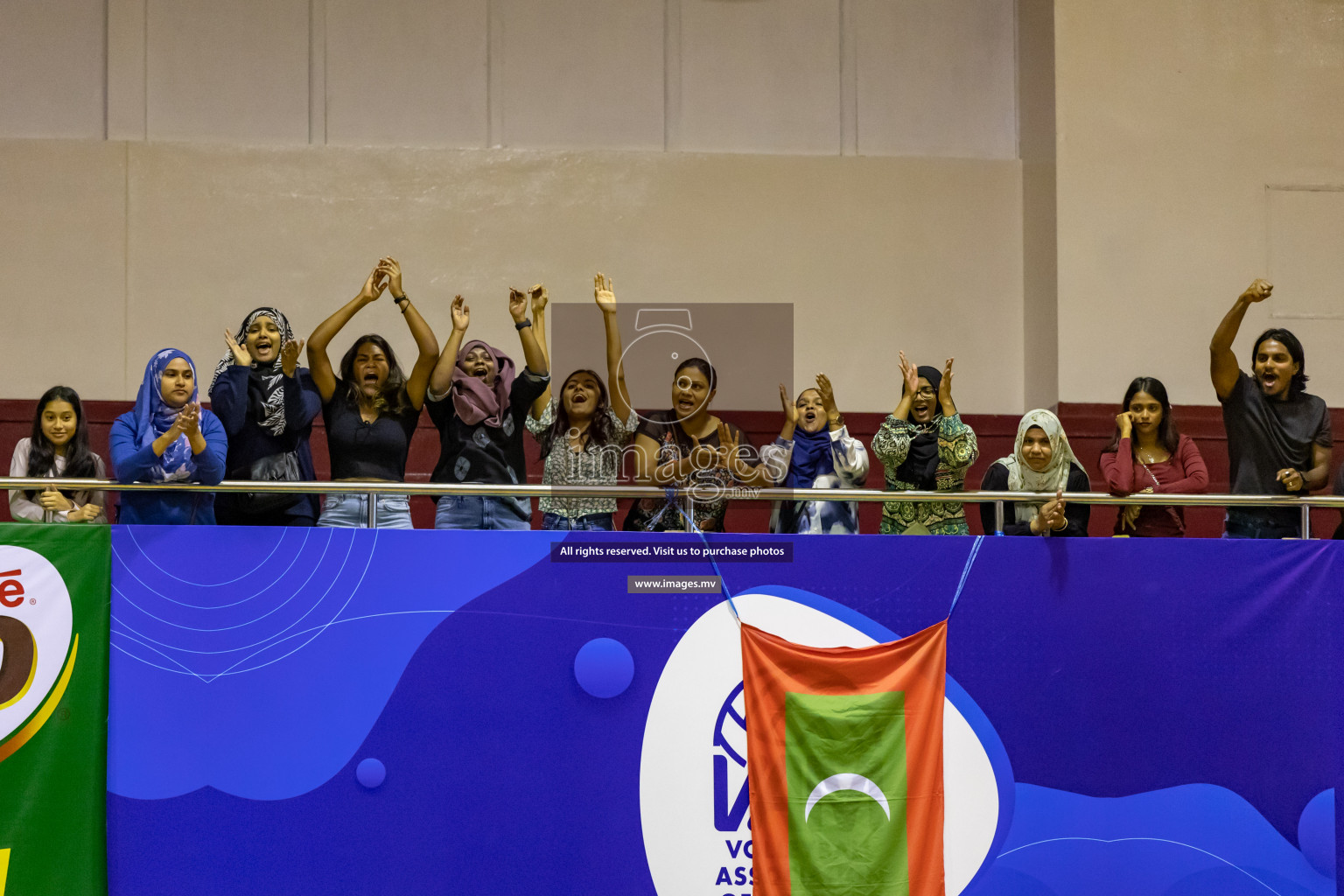 Lorenzo Sports Club vs Vyansa in the Milo National Netball Tournament 2022 on 18 July 2022, held in Social Center, Male', Maldives. Photographer: Shuu, Hassan Simah / Images.mv