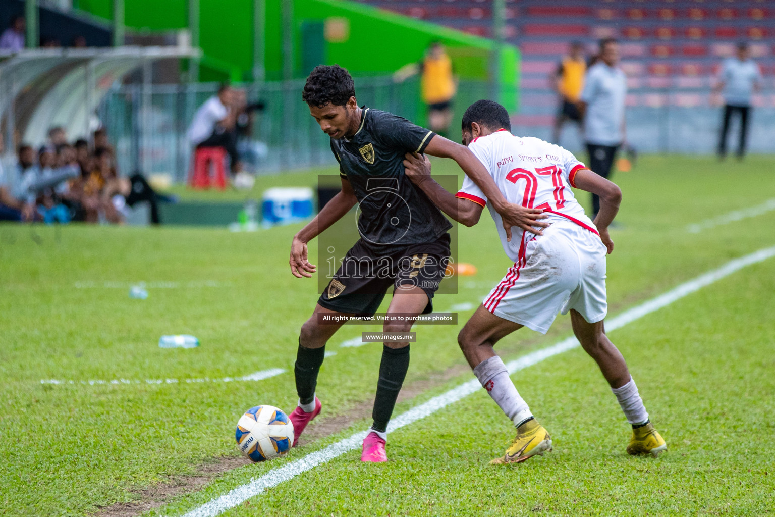 President's Cup 2023 Semi Final - Club eagles vs Buru sports, held in National Football Stadium, Male', Maldives Photos: Nausham/ Images.mv