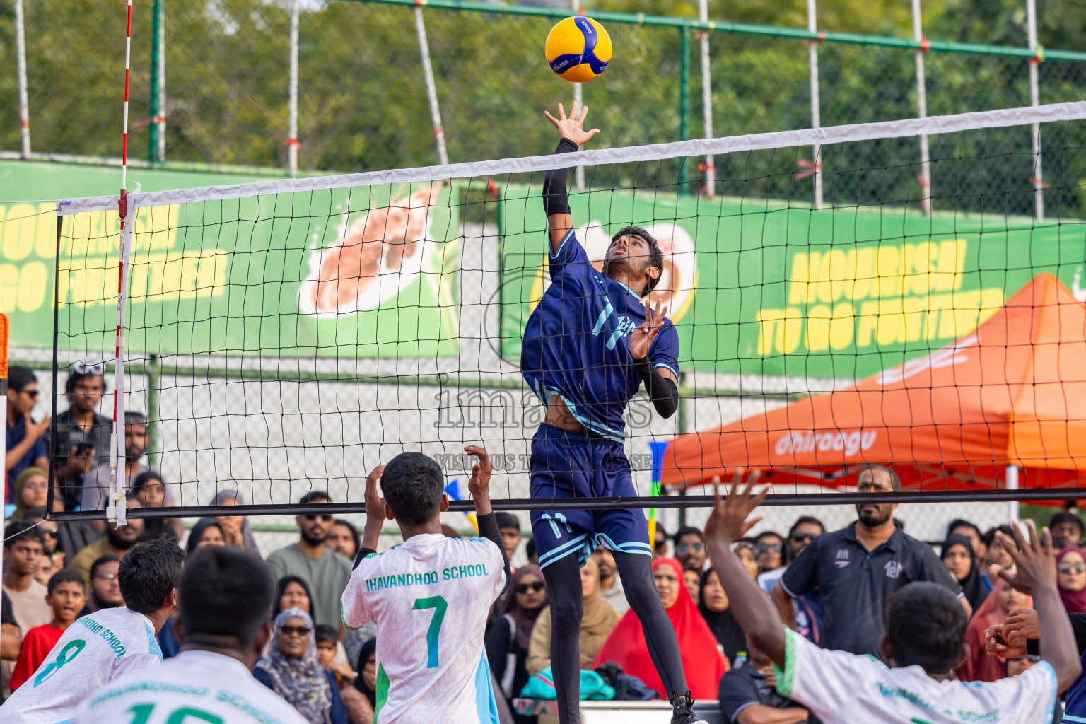 Day 11 of Interschool Volleyball Tournament 2024 was held in Ekuveni Volleyball Court at Male', Maldives on Monday, 2nd December 2024.
Photos: Ismail Thoriq / images.mv