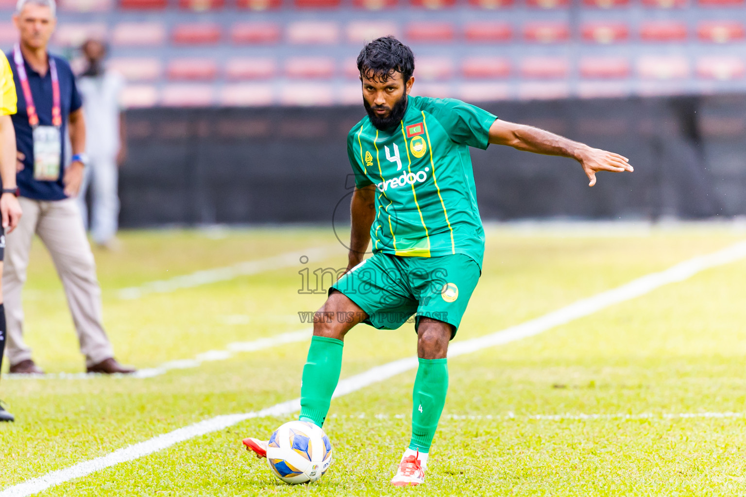 Maziya SC vs Al Arabi SC in AFC Challenge League 2025/26 Preliminary Stage was held at National Stadium in Male', Maldives on Tuesday, 12th August 2025. Photos: Nausham Waheed / images.mv