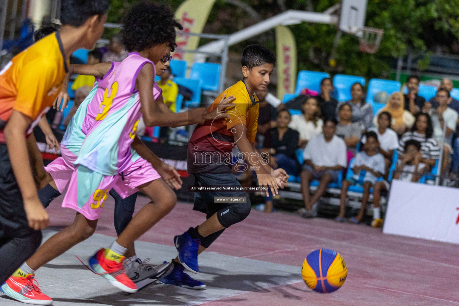 Day4 of Slamdunk by Sosal on 15th April 2023 held in Male'. Photos: Ismail Thoriq / images.mv