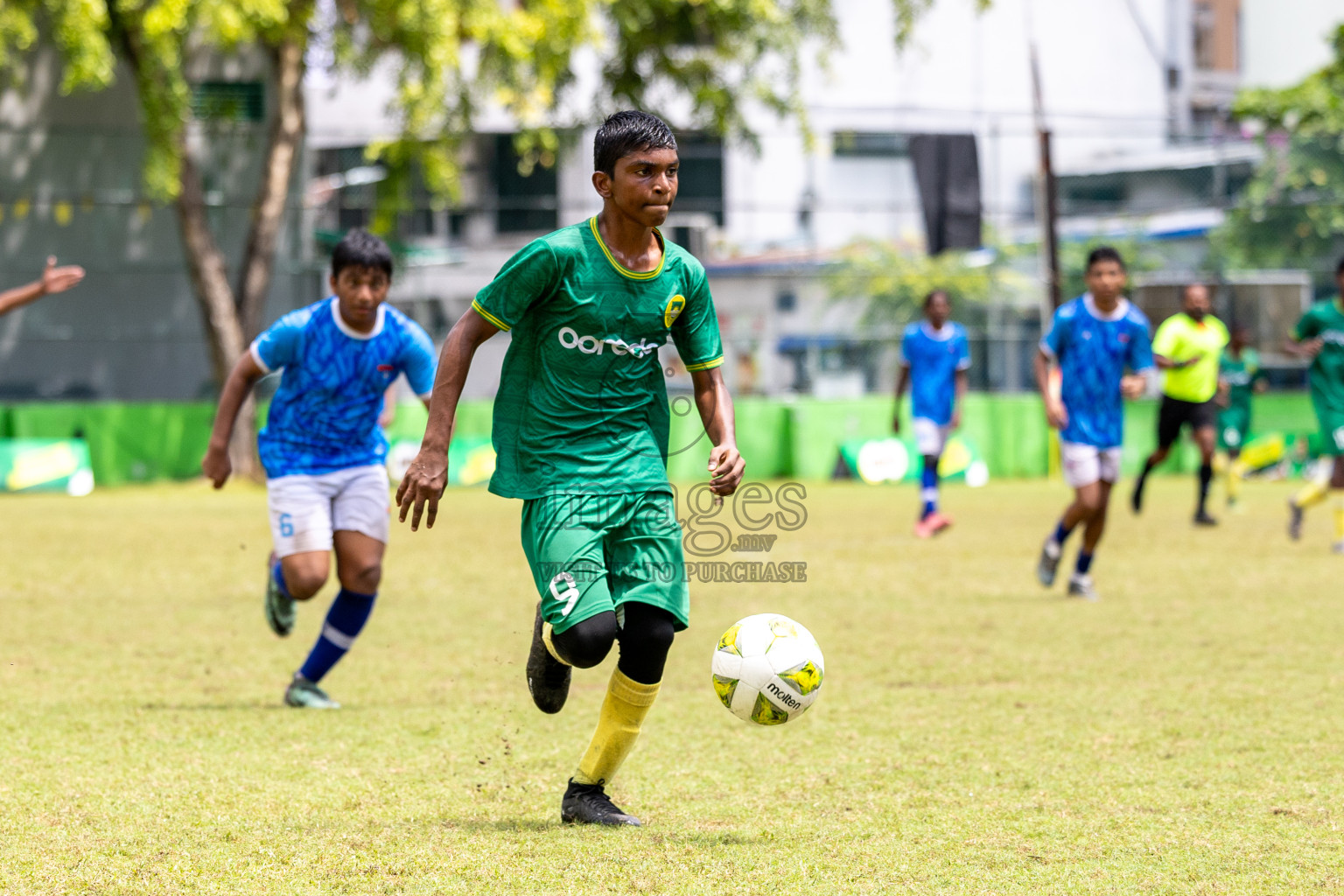 Day 4 of MILO Academy Championship 2024 (U-14) was held in Henveyru Stadium, Male', Maldives on Sunday, 3rd November 2024.
Photos: Ismail Thoriq /  Images.mv