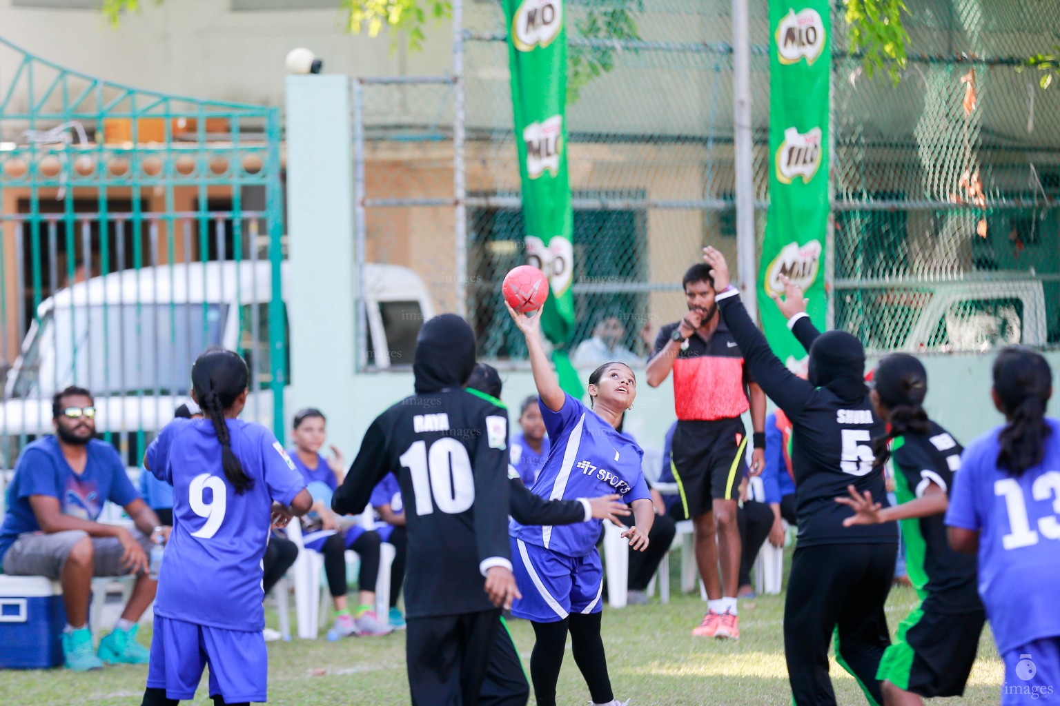 Inter school Handball Tournament in Male', Maldives, Friday, April. 15, 2016.(Images.mv Photo/ Hussain Sinan).