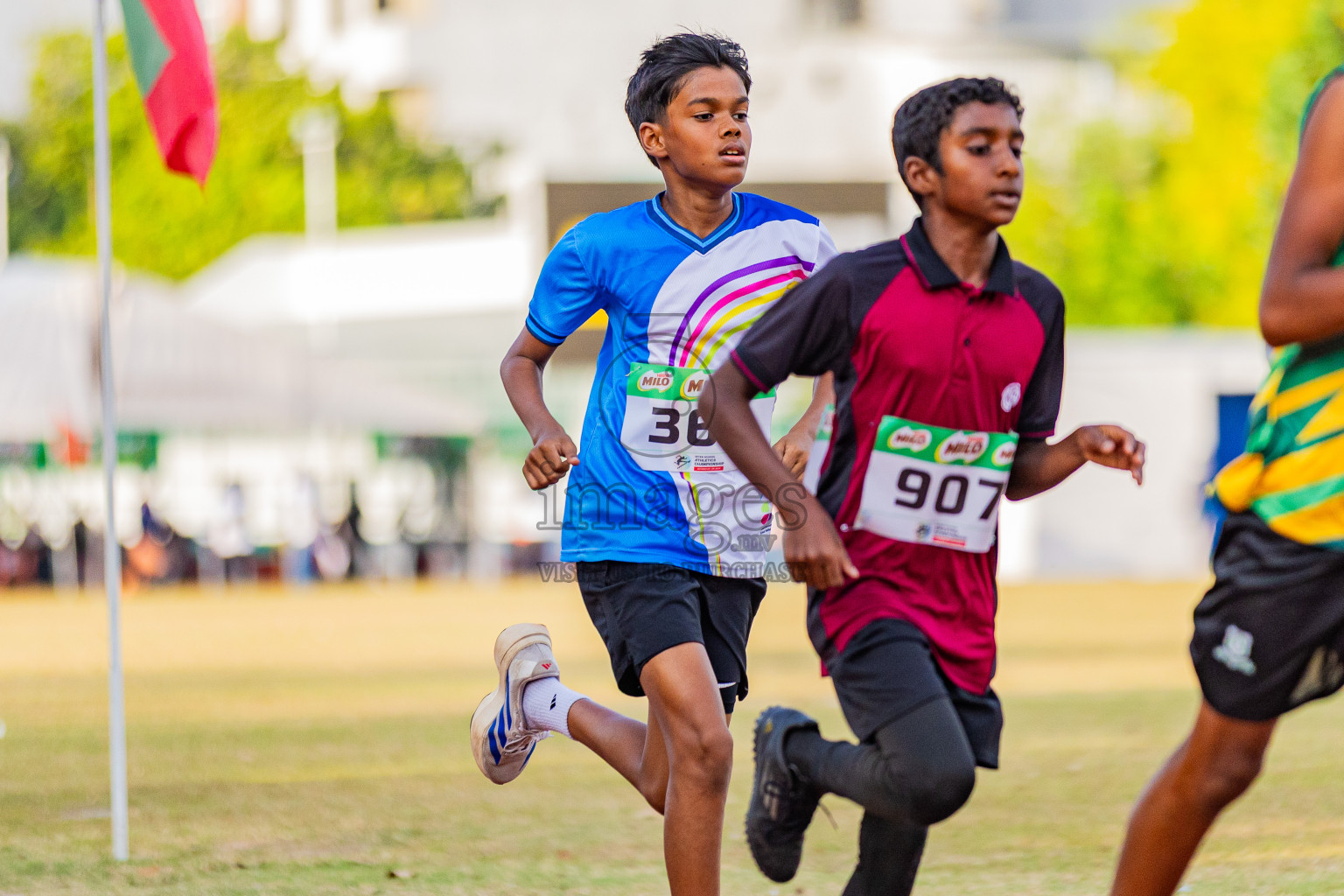 Day 3 of Inter-school Athletics Championship 2025 held in Ekuveni Synthetic Track, Male', Maldives on Wednesday, 08th October 2025. Photos by: Areef Adam  / Images.mv