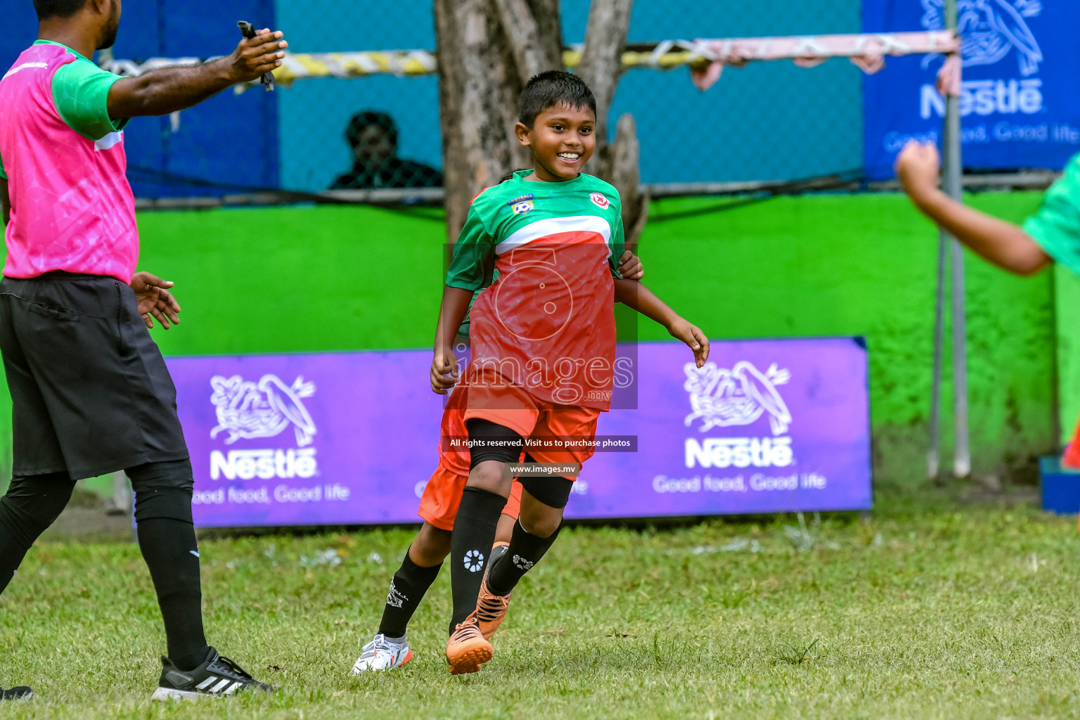 Day 4 of Milo Kids Football Fiesta 2022 was held in Male', Maldives on 22nd October 2022. Photos: Nausham Waheed / images.mv