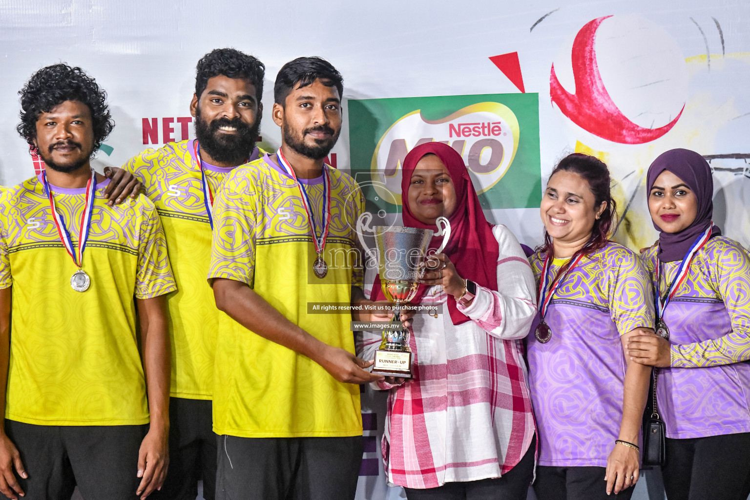 Final of Inter-School Parents Netball Tournament was held in Male', Maldives on 4th December 2022. Photos: Nausham Waheed / images.mv