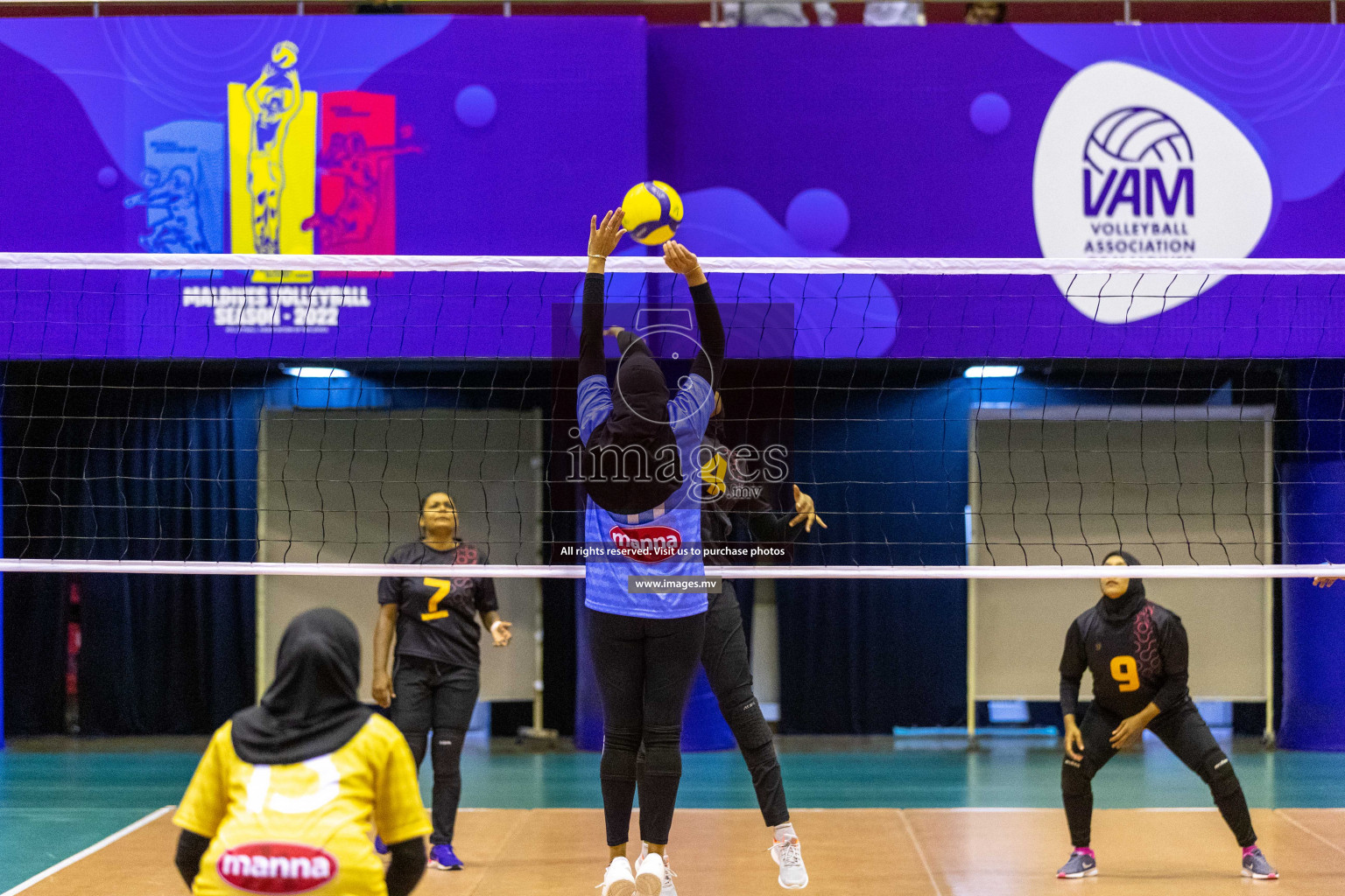 Volleyball Association Cup 2022-Women's Division-Match Day 2 was held in Male', Maldives on Wednesday, 25th May 2022 Photos By: Ismail Thoriq / images.mv