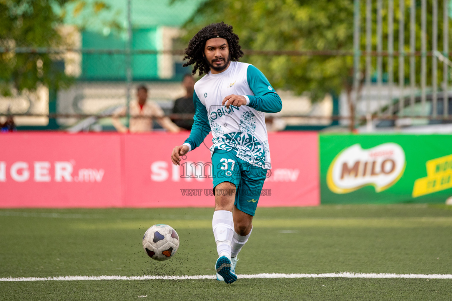 CLUB NDA vs HES CLUB in Club Maldives Classic 2024 held in Rehendi Futsal Ground, Hulhumale', Maldives on Friday, 6th September 2024. 
Photos: Hassan Simah / images.mv