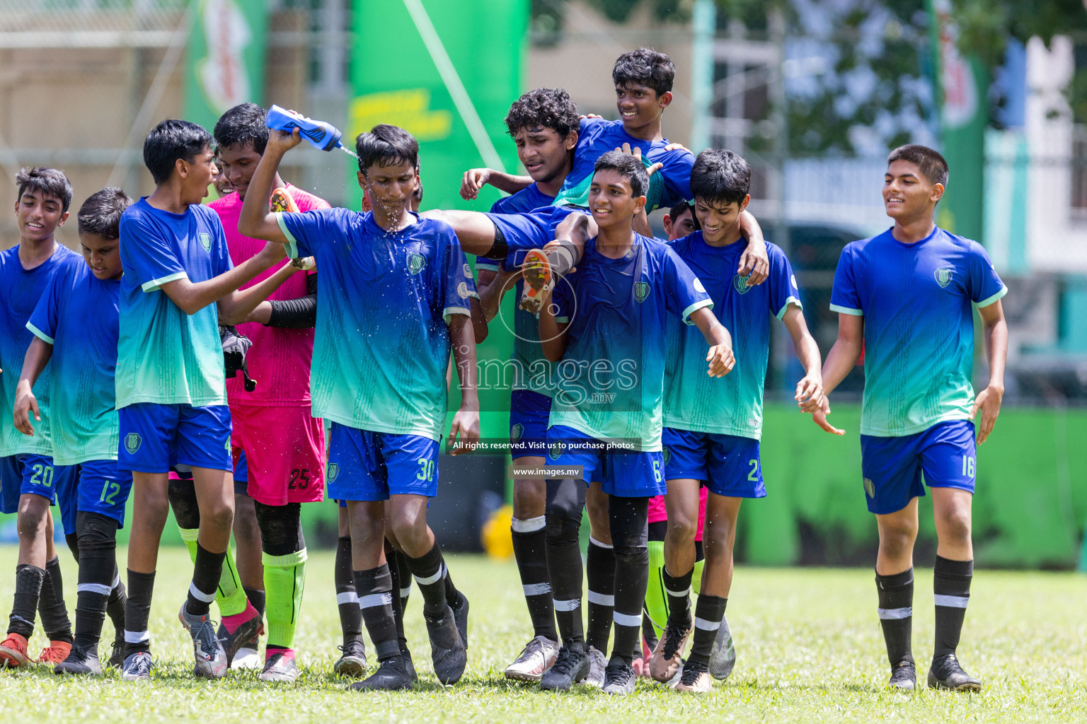 Day 2 of MILO Academy Championship 2023 (u14) was held in Henveyru Stadium Male', Maldives on 4th November 2023. Photos: Nausham Waheed / images.mv