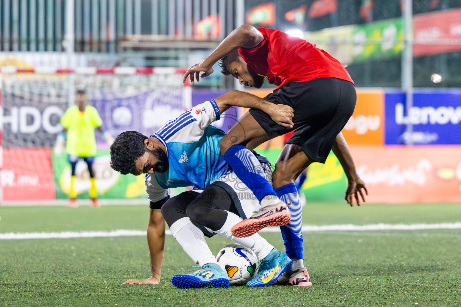 AVSEC vs POLICE in Club Maldives Cup 2024 held in Rehendi Futsal Ground, Hulhumale', Maldives on Tuesday, 24th September 2024. Photos: Shuu/ images.mv