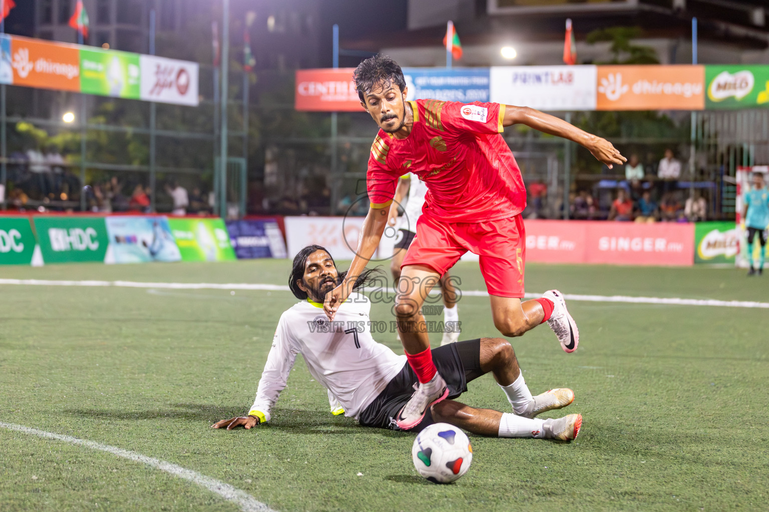 Maldivian vs FAHI RC in Club Maldives Cup 2024 held in Rehendi Futsal Ground, Hulhumale', Maldives on Sunday, 29th September 2024. 
Photos: Hassan Simah / images.mv