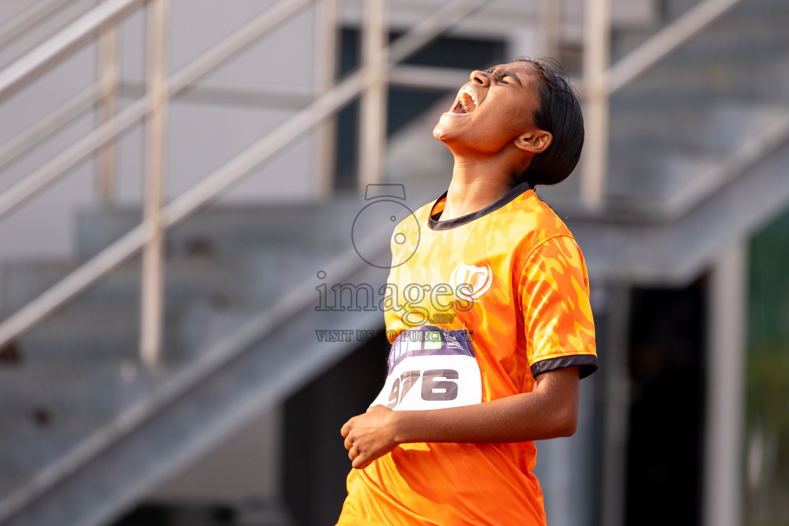 Day 6 of MWSC Interschool Athletics Championships 2024 held in Hulhumale Running Track, Hulhumale, Maldives on Thursday, 14th November 2024. Photos by: Ismail Thoriq / Images.mv