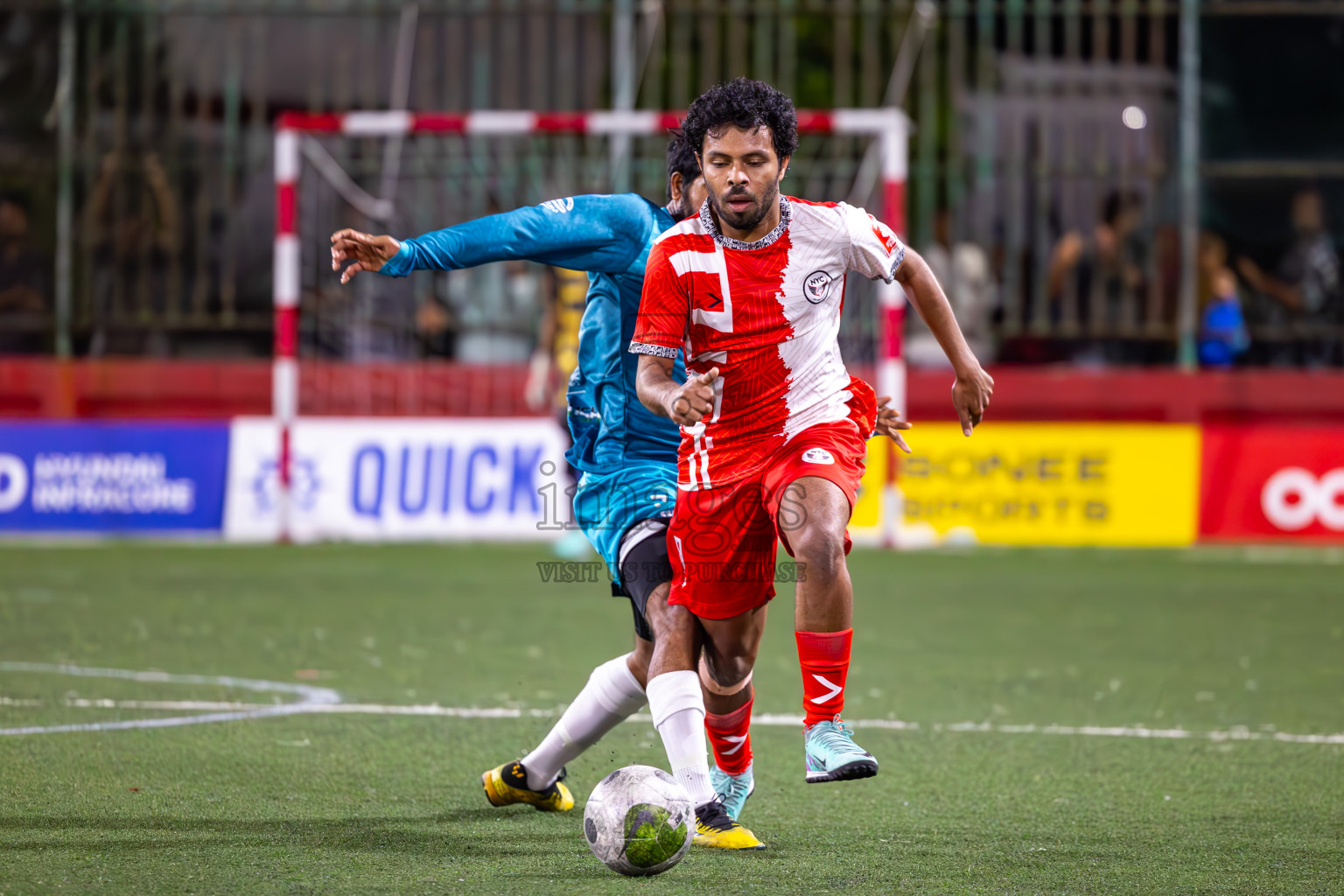 M Naalaafushi VS M Kolhufushi in Day 25 of Golden Futsal Challenge 2024 was held on Thursday , 8th February 2024 in Hulhumale', Maldives
Photos: Ismail Thoriq / images.mv