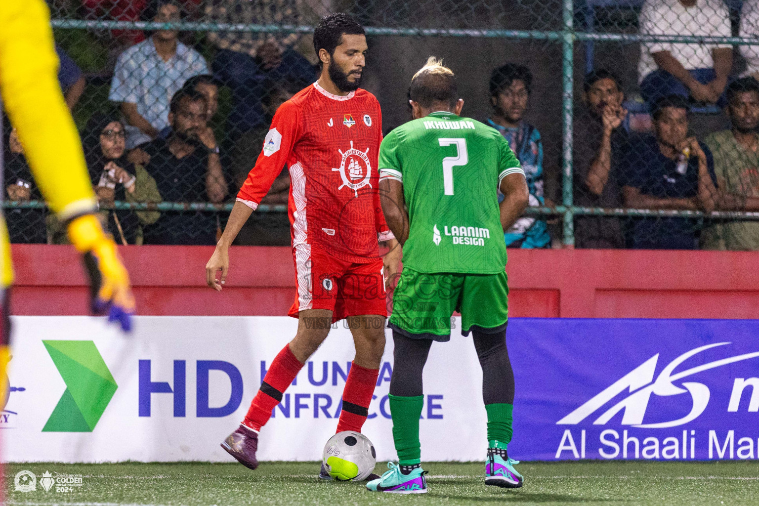 HA Maarandhoo vs HA Filladhoo in Day 1 of Golden Futsal Challenge 2024 was held on Monday, 15th January 2024, in Hulhumale', Maldives Photos: Ismail Thoriq / images.mv