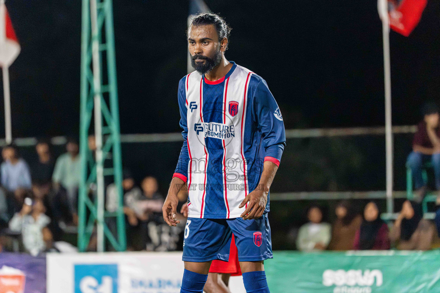Kanmathi FC VS Maahinne United in Day 4 - Fonadhoo Youth Futsal Challenge 2025 held in Fonadhoo Futsal Stadium, L. Fonadhoo, Maldives on Wednesday, 29th October 2025 Photos: Arif Rasheed / images.mv