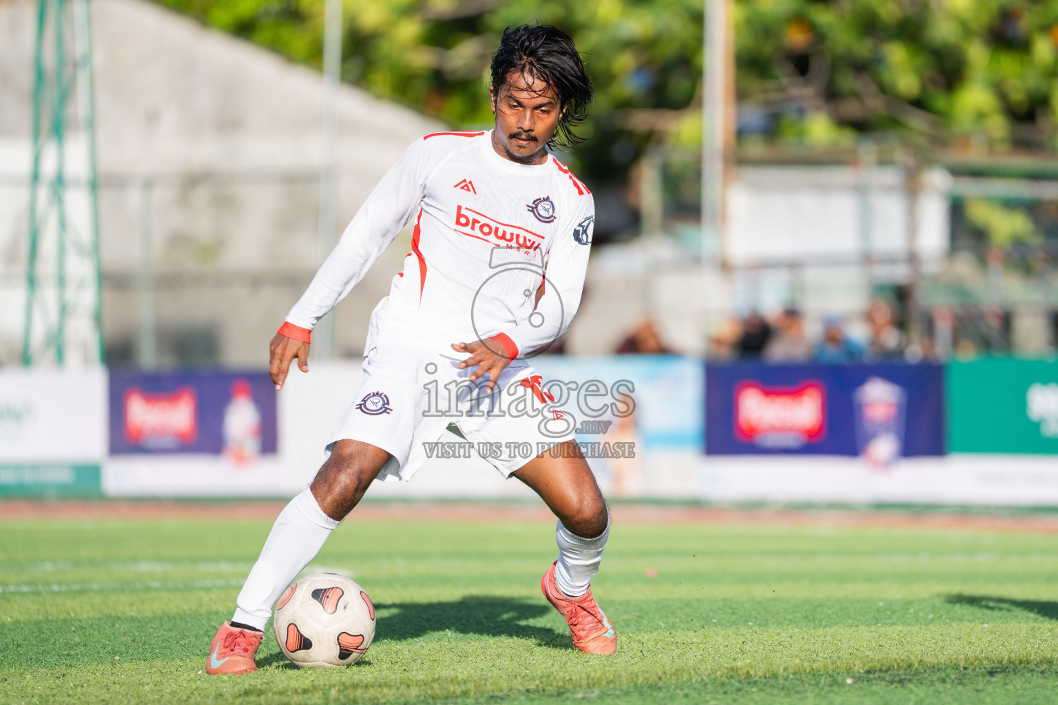 Outreef SC VS Lecrose SC in Day 3 - Fonadhoo Youth Futsal Challenge 2025 held in Fonadhoo Futsal Stadium, L. Fonadhoo, Maldives on Tuesday, 28th October 2025 Photos: Arif Rasheed / images.mv
