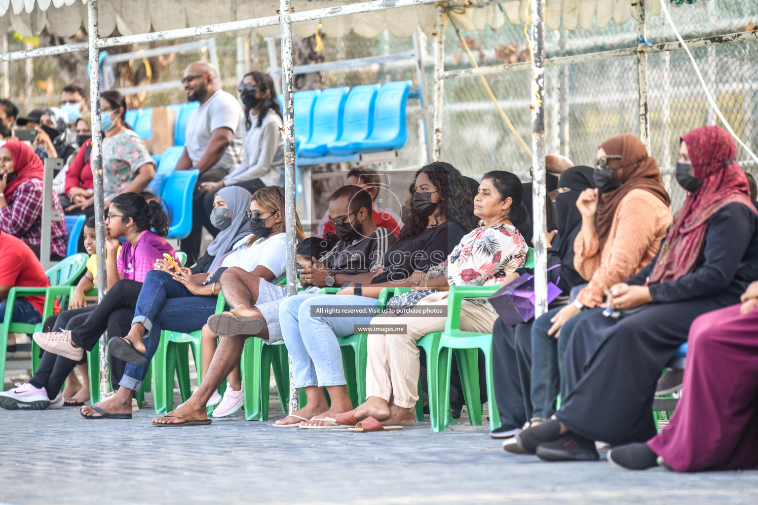 Day 7 of Junior Netball Championship 2022 on 11th March 2022 held in Male', Maldives. Photos by Nausham Waheed