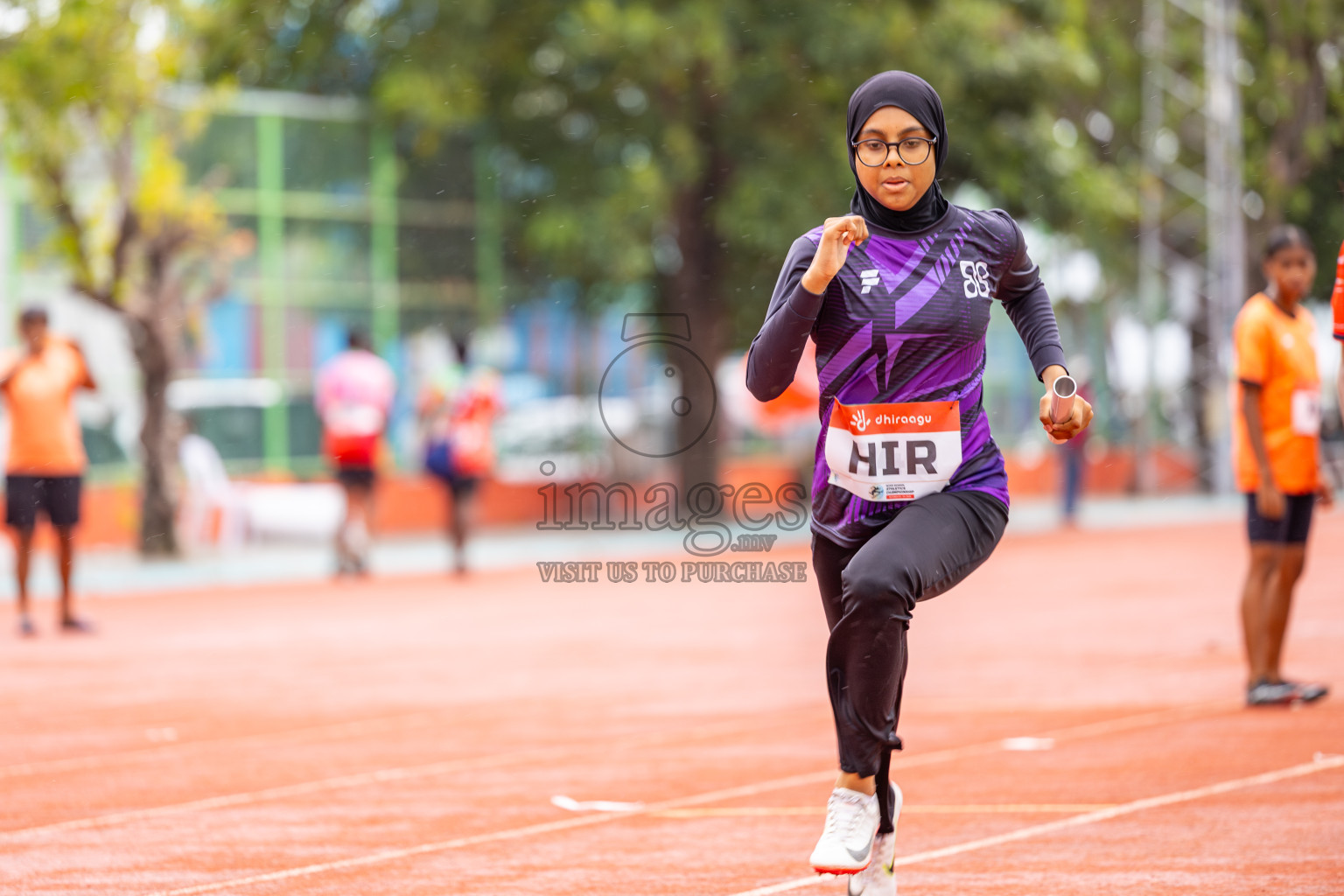Day 6 of Inter-school Athletics Championship 2025 held in Ekuveni Synthetic Track, Male', Maldives on Sunday, 12th October 2025. Photos by: Ismail Thoriq / Images.mv
