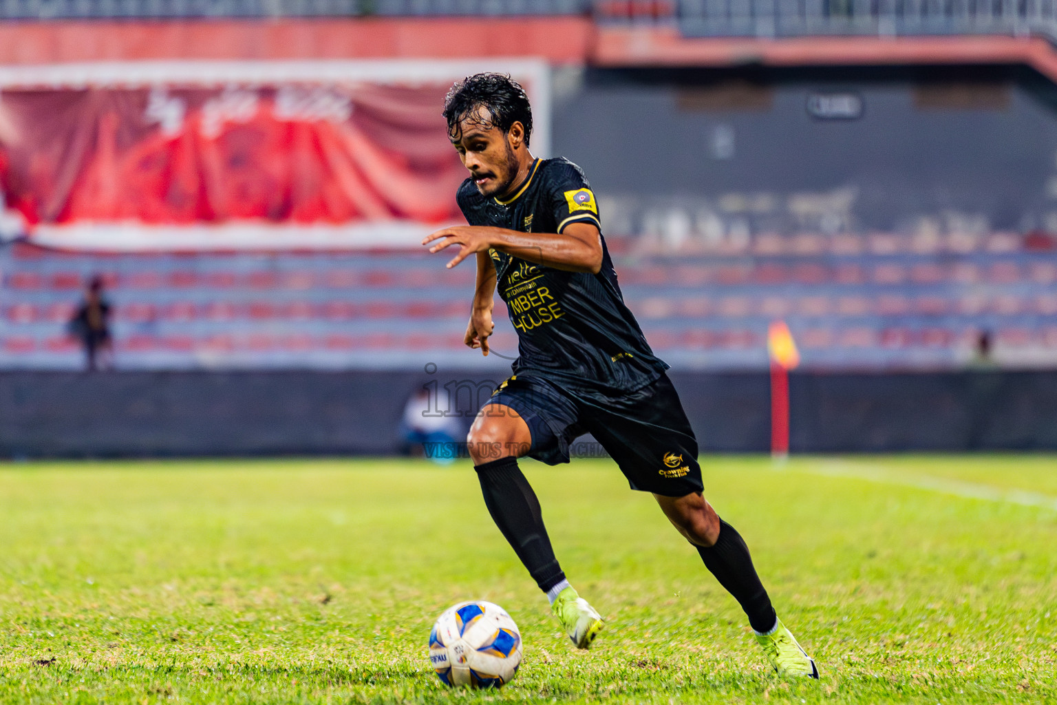 Club Eagles vs Club Green Streets in Dhivehi Premier League 2025/26 held in National Football Stadium, Male', Maldives on Wednesday, 1st September 2025. Photos: Areef Adam / Images.mv