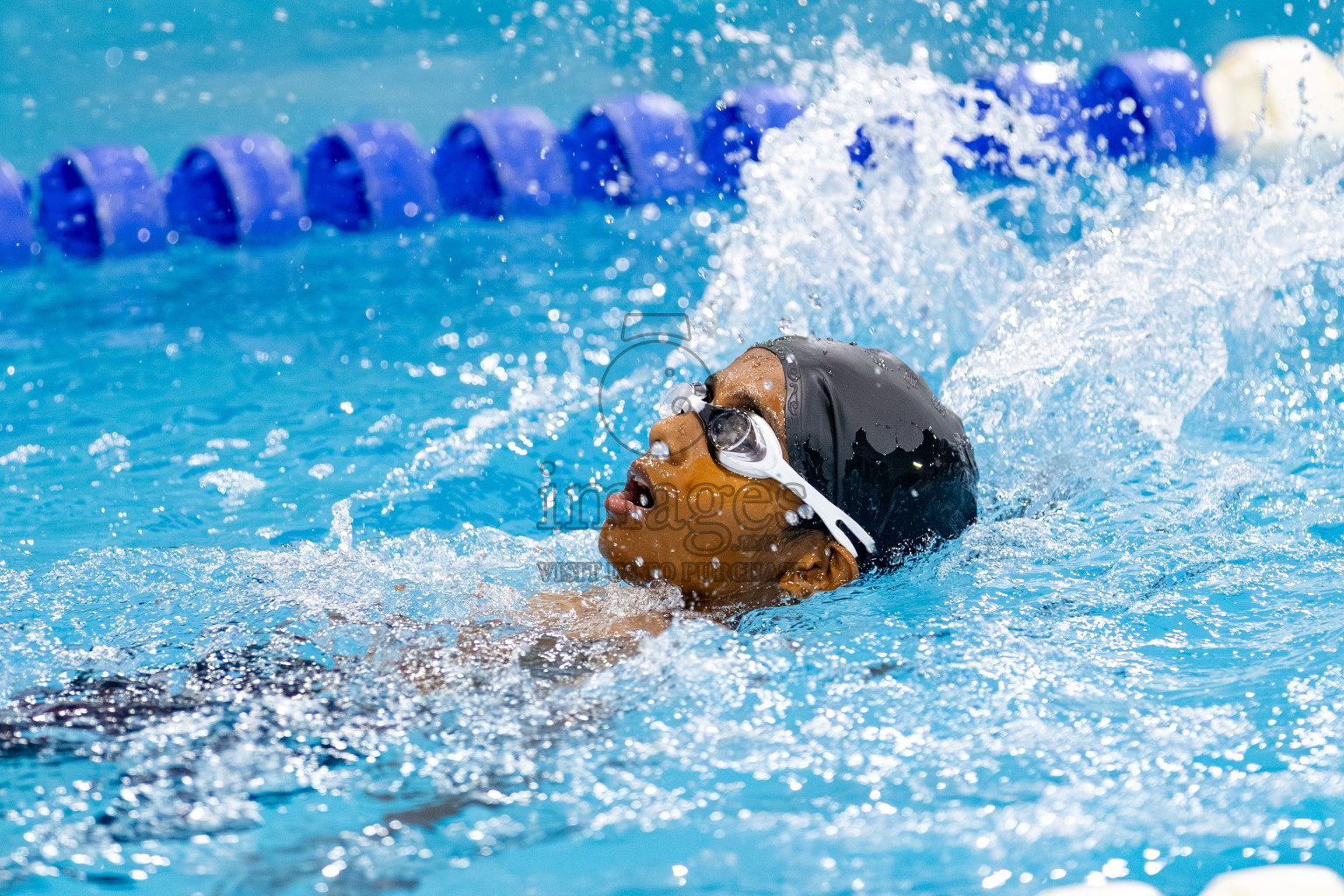Day 4 of BML 6th National Kids Swimming Kids Festival 2025 held in Hulhumale', Maldives on Thursday, 6th November 2024. Photos: Hassan Simah / images.mv