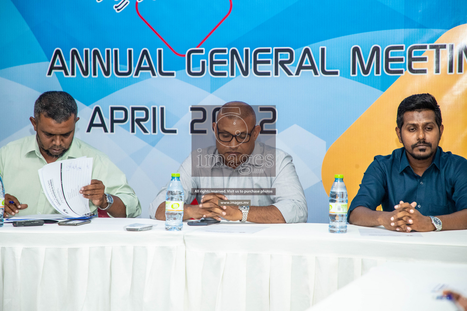 Annual general meeting of Athletics association of maldives held in 18th April 2022 photos by Nausham Waheed