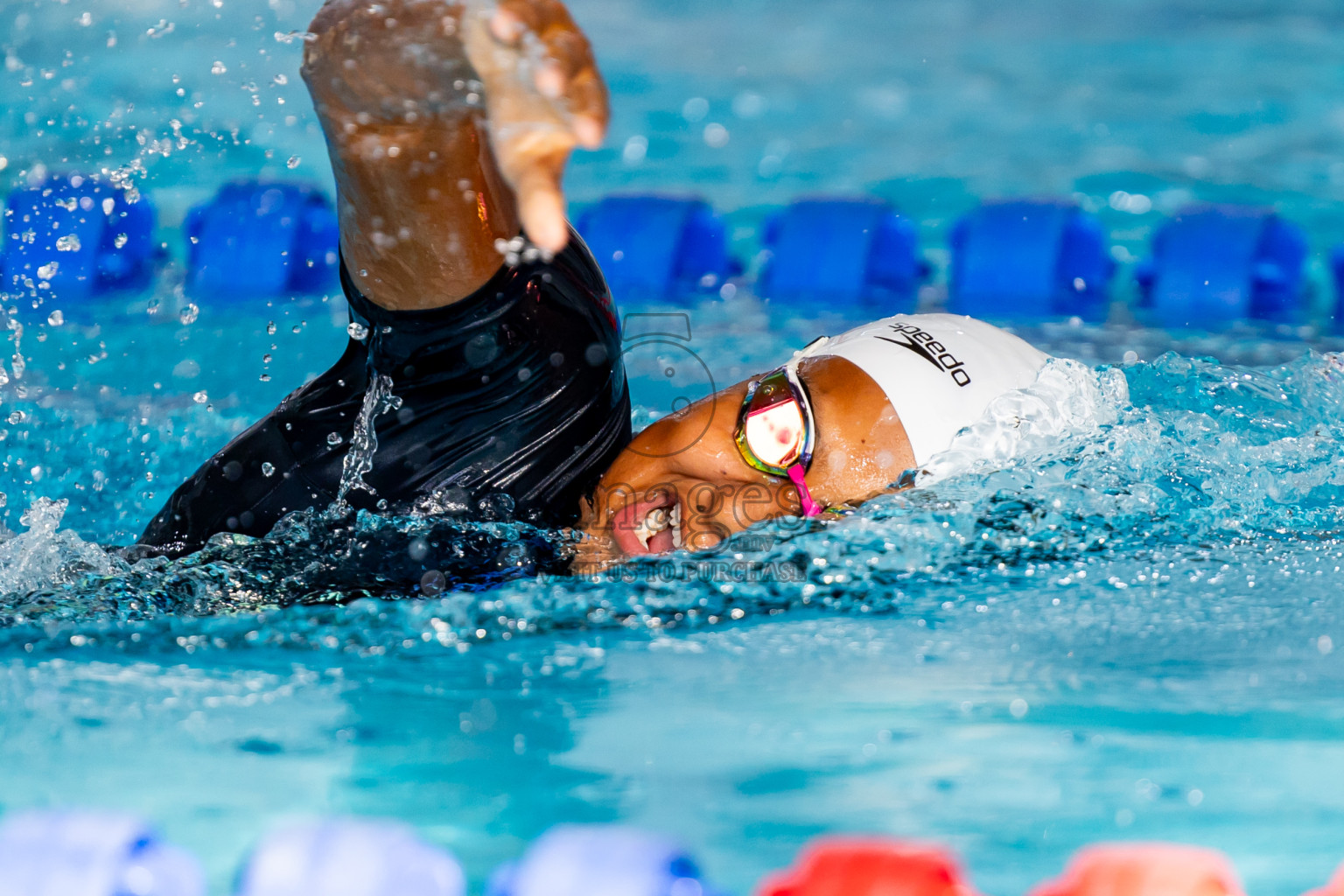 Day 6 of 20th Inter-school Swimming Competition 2024 held in Hulhumale', Maldives on Thursday, 17th October 2024. Photos: Nausham Waheed / images.mv