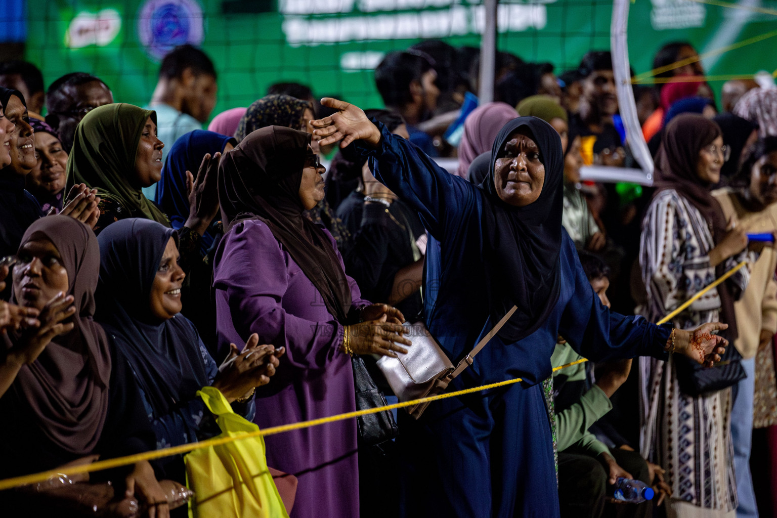 U19 Male and Atoll Girl's Finals in Day 9 of Interschool Volleyball Tournament 2024 was held in ABC Court at Male', Maldives on Saturday, 30th November 2024. Photos: Hassan Simah / images.mv