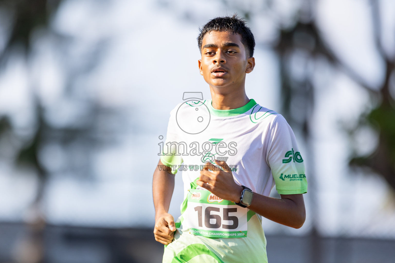 Day 1 of 12th Milo Association Championships was held in Ekuveni Track at Male', Maldives on Thursday, 24th April 2025.
Photos: Ismail Thoriq / images.mv