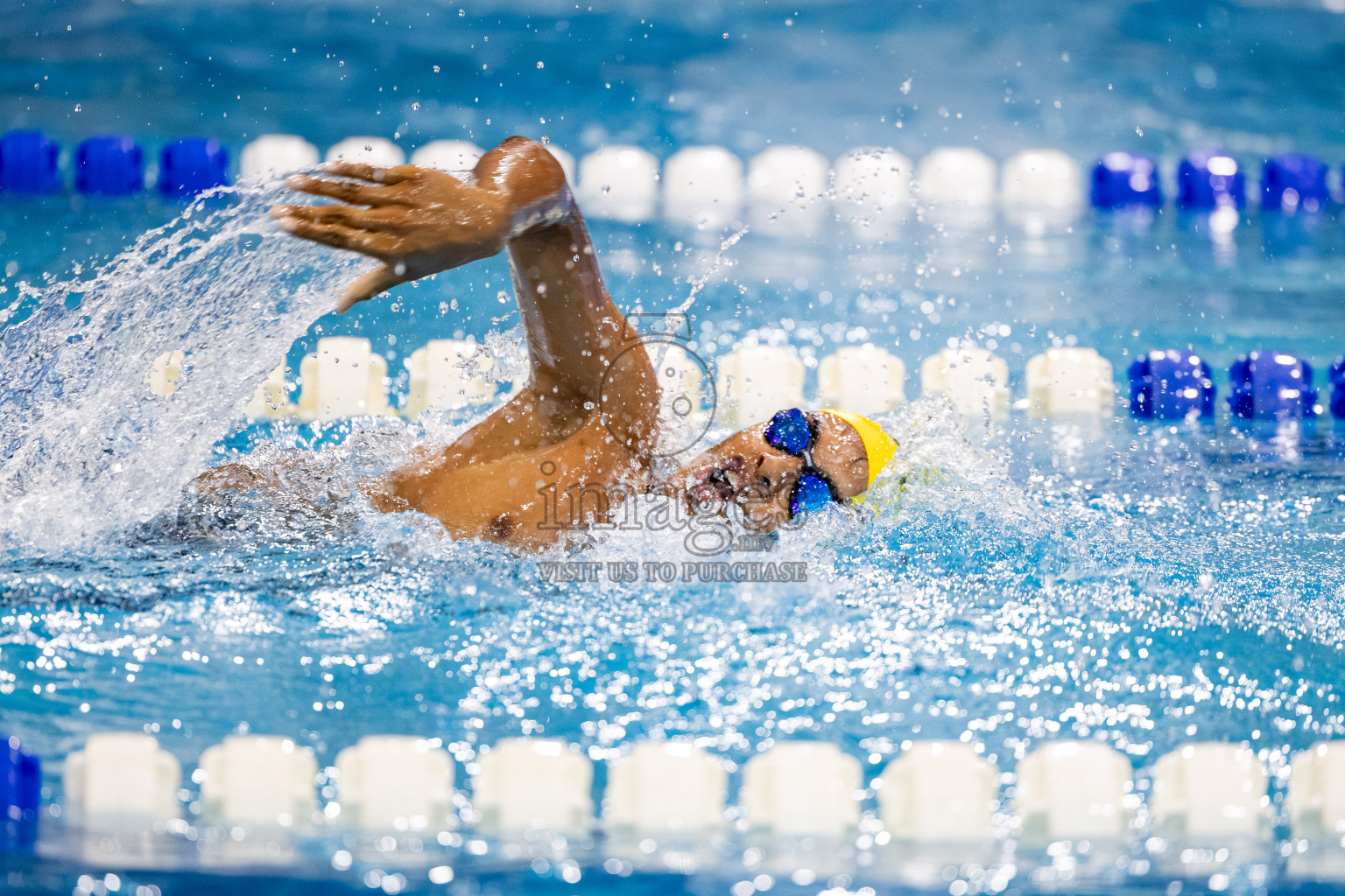 Day 5 of BML 21st Interschool Swimming Competition 2025 was held in Hulhumale' Swimming Pool, Hulhumale', Maldives on Wednesday, 15th October 2025. 
Photos: Hassan Simah / images.mv