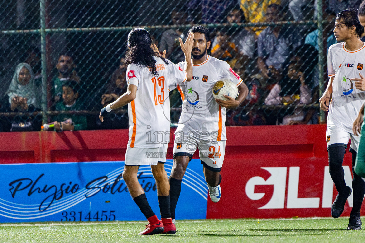 Th Thimarafushi vs Th Hirilandhoo in Thaa Atoll Finals Day 26 of Golden Futsal Challenge 2025 was held on Thursday , 30th January 2025, in Hulhumale', Maldives. Photos: Nausham Waheed / images.mv