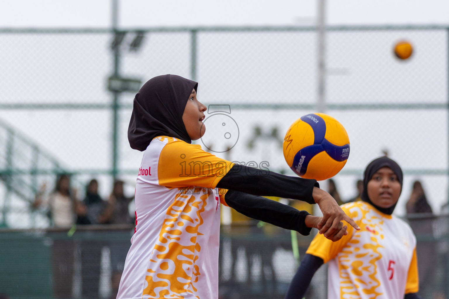 Day 9 of Interschool Volleyball Tournament 2024 was held in Ekuveni Volleyball Court at Male', Maldives on Saturday, 30th November 2024. Photos: Mohamed Mahfooz Moosa / images.mv