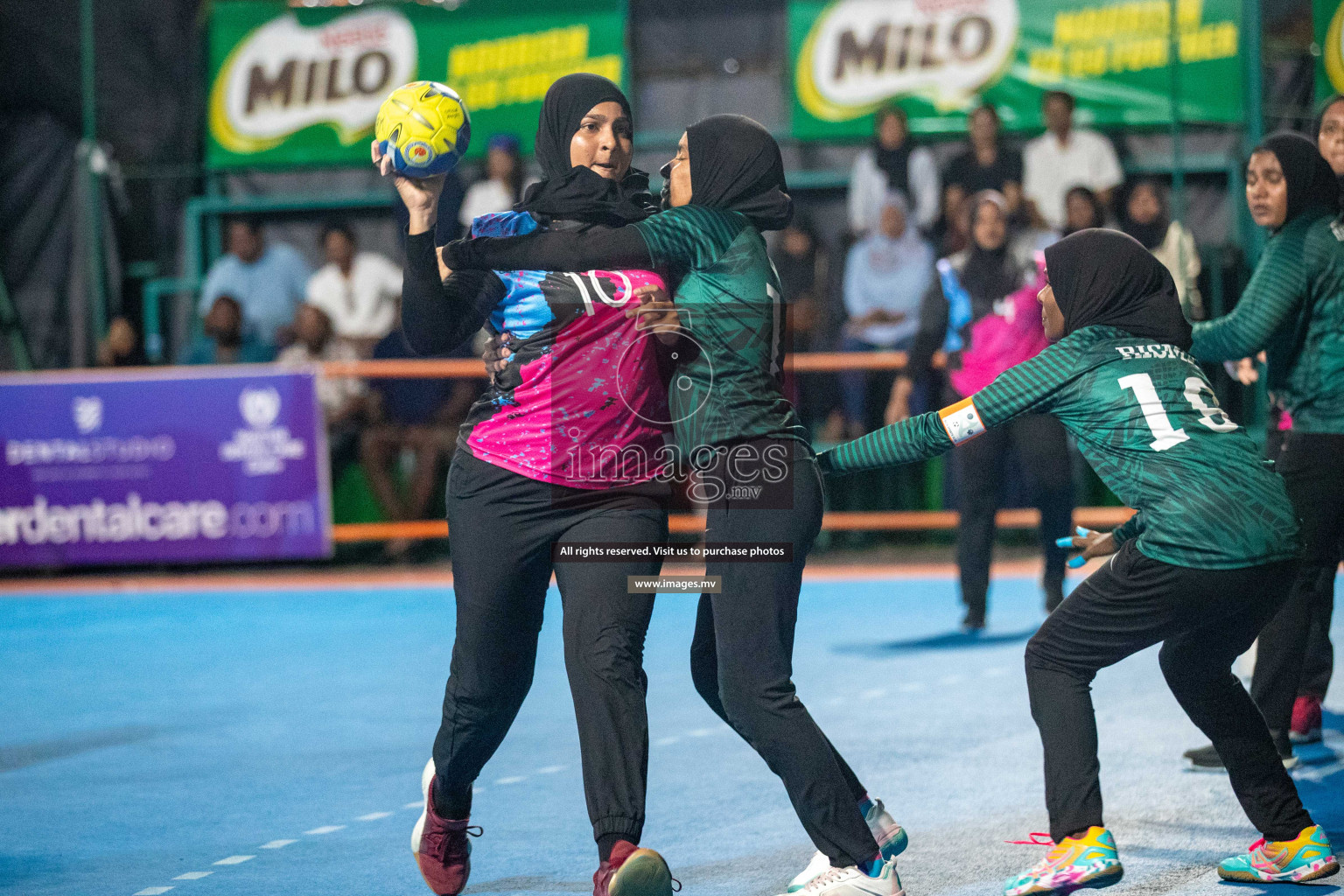 Day 7 of 6th MILO Handball Maldives Championship 2023, held in Handball ground, Male', Maldives on Friday, 26th May 2023 Photos: Nausham Waheed/ Images.mv