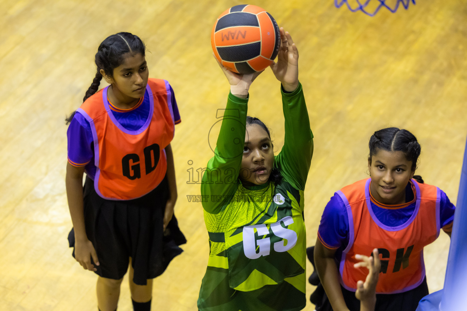 Day 14 of 25th Inter-School Netball Tournament was held in Social Center at Male', Maldives on Sunday, 25th August 2024. Photos: Hasni / images.mv