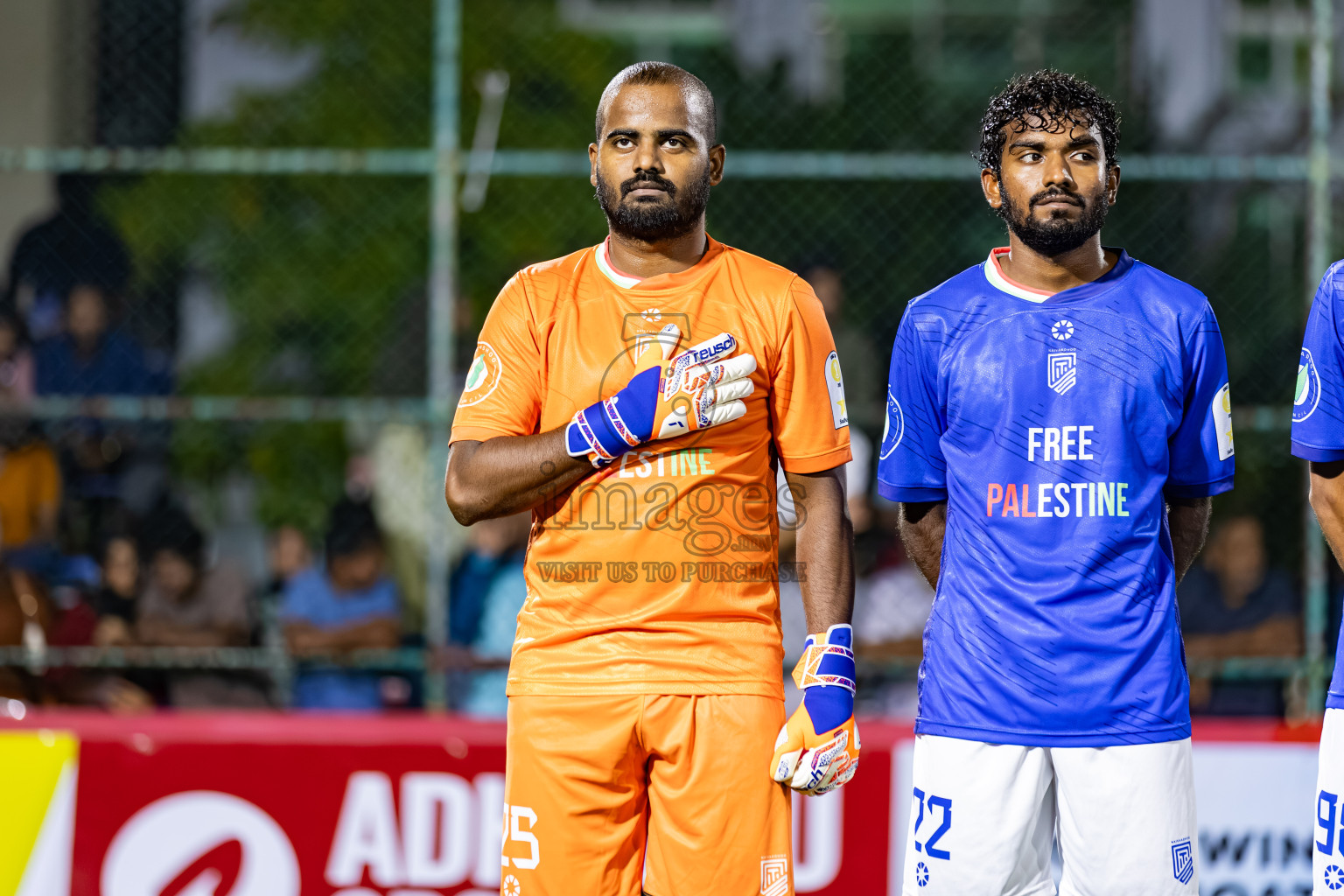 Team Naivaadhoo vs Club Combination in Day 1 of Kings Cup of Club Maldives Cup 2025 held in Rehendi Futsal Ground, Hulhumale', Maldives on Saturday, 30th August 2025. Photos: Areef / images.mv