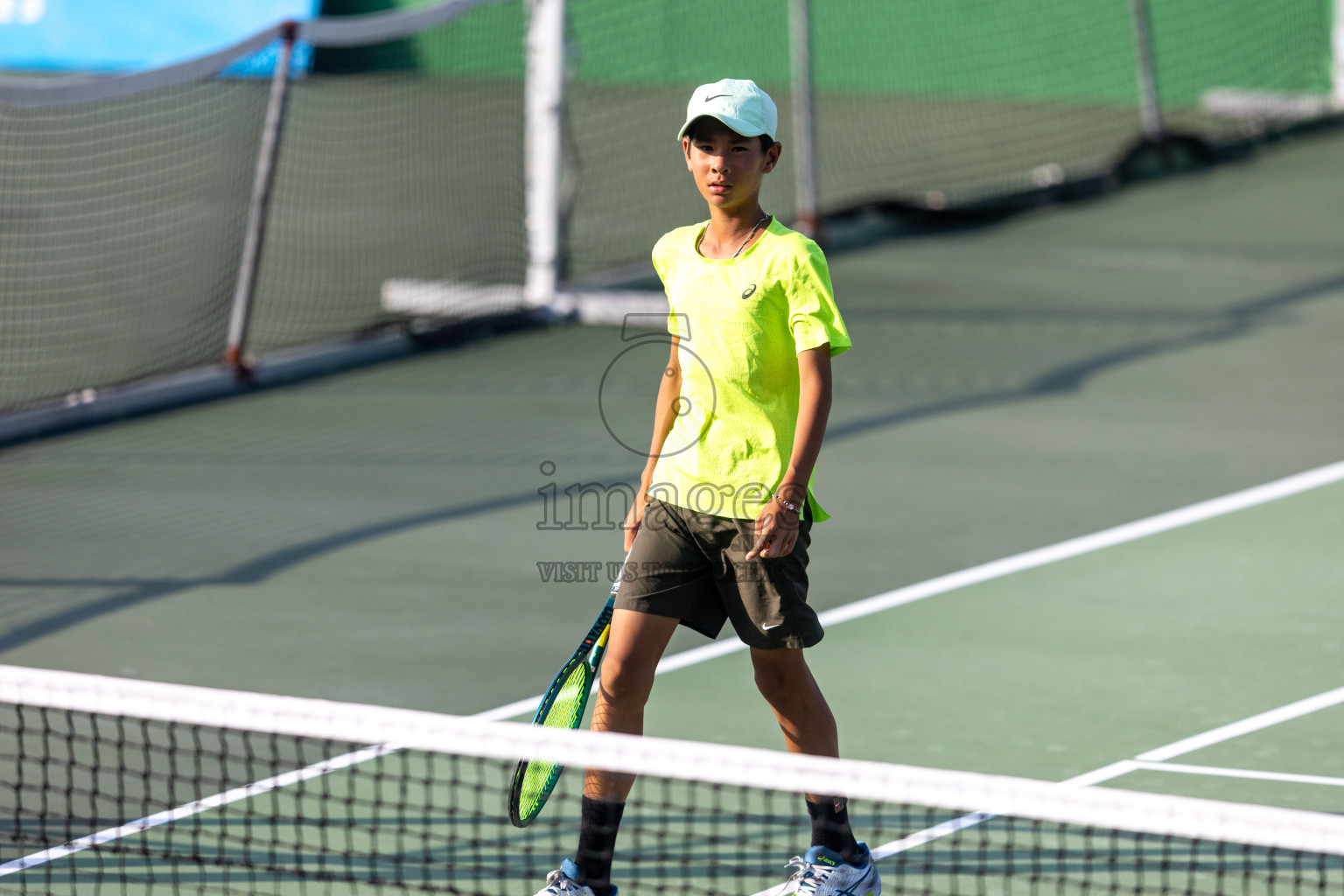 Day 3 of ATF Maldives Junior Open Tennis was held in Male' Tennis Court, Male', Maldives on Wednesday, 11th December 2024. Photos: Ismail Thoriq / images.mv