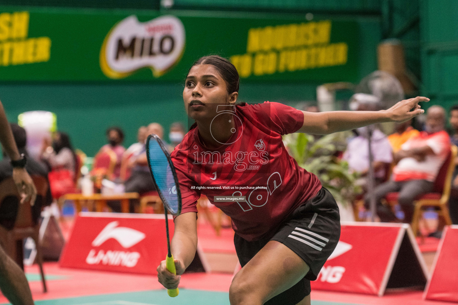 Day 5 of Badminton association mixed group championship 2021 held in Male', Maldives Photos by Nausham Waheed