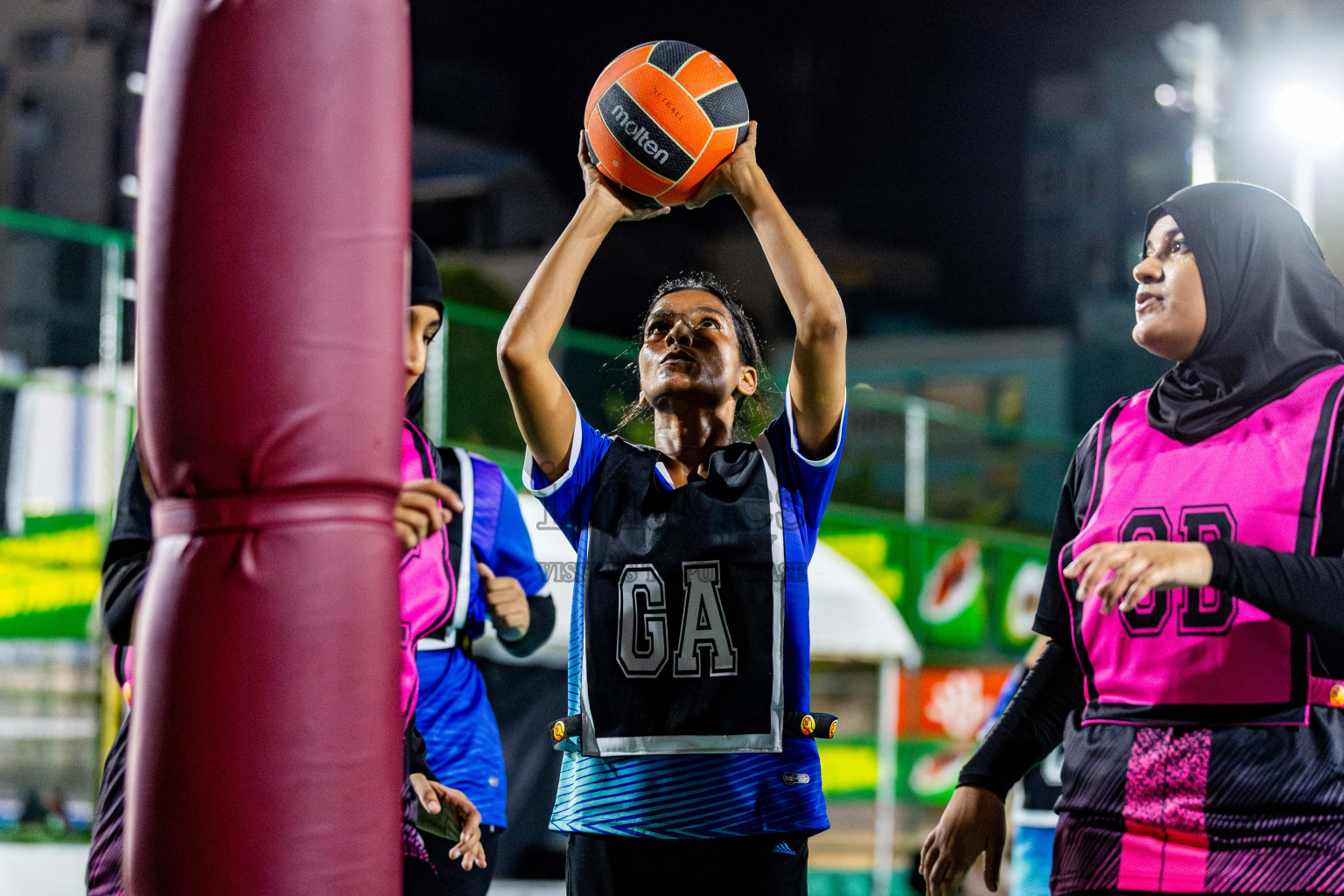 Day 3 of 23rd Netball Association Championship was held in Ekuveni Netball Court at Male', Maldives on Saturday, 27th April 2024. Photos: Nausham Waheed / images.mv