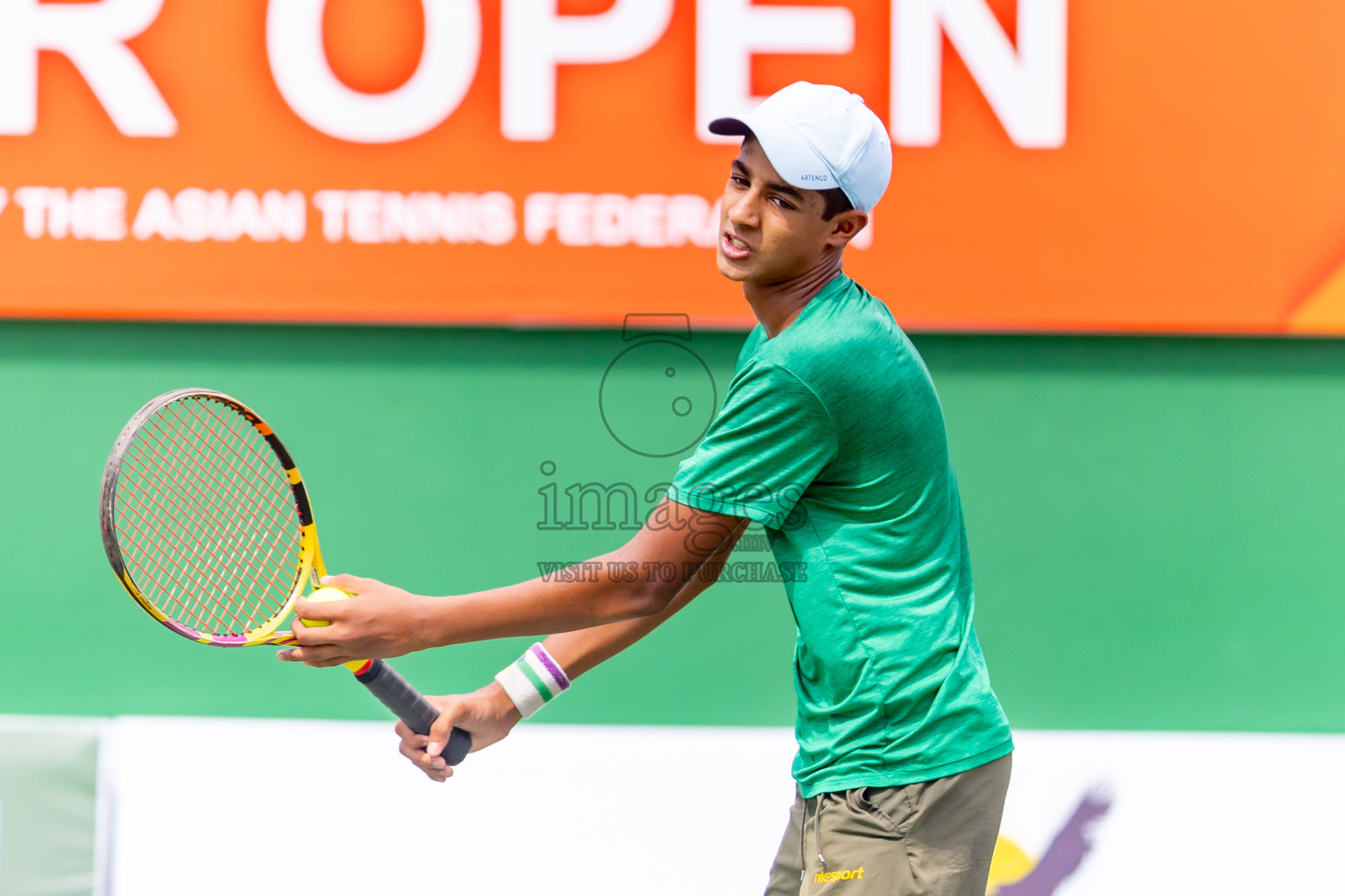 Day 7 of ATF Maldives Junior Open Tennis was held in Male' Tennis Court, Male', Maldives on Wednesday, 18th December 2024. Photos: Nausham Waheed/ images.mv